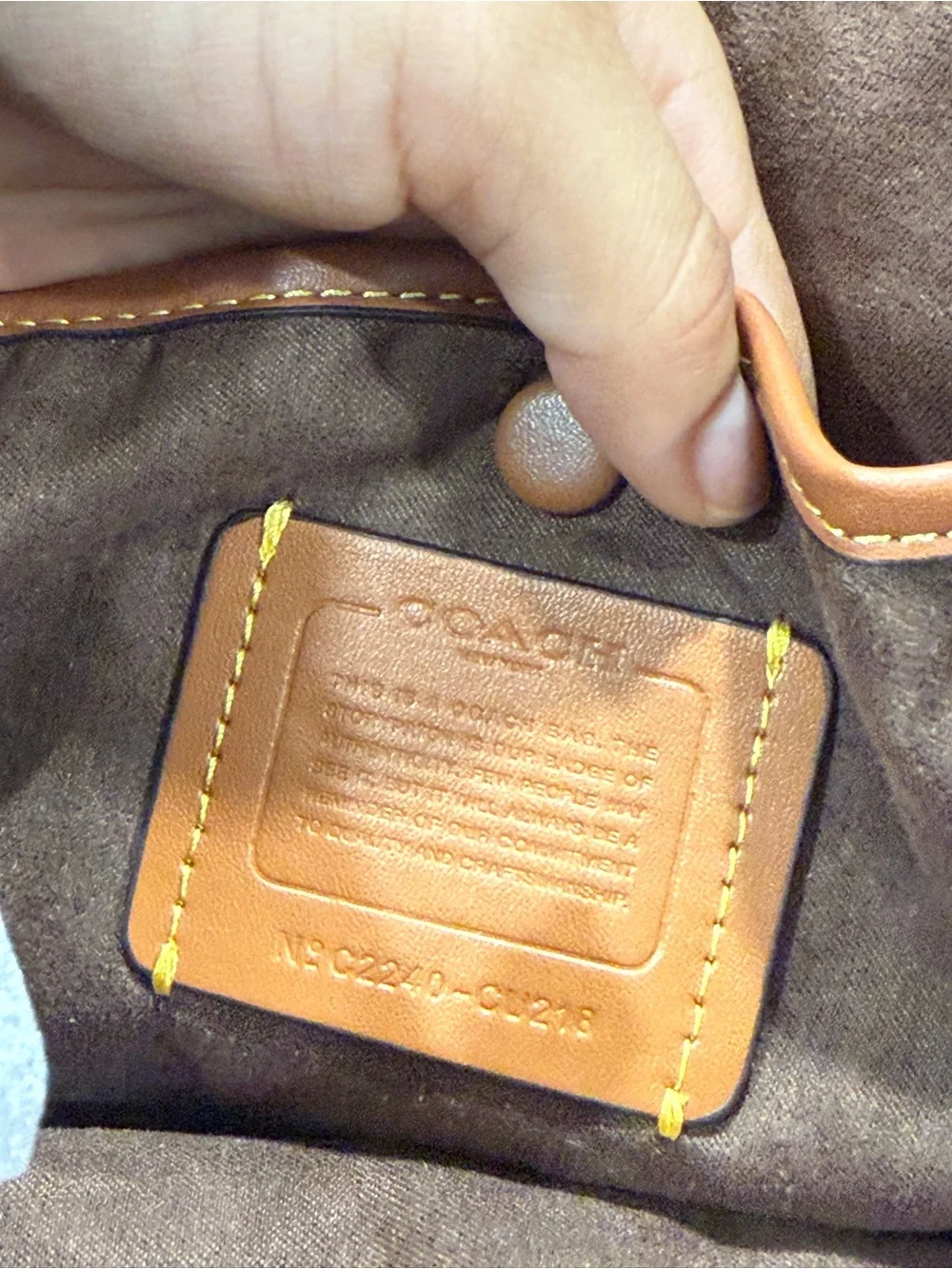 Coach soft empire 28